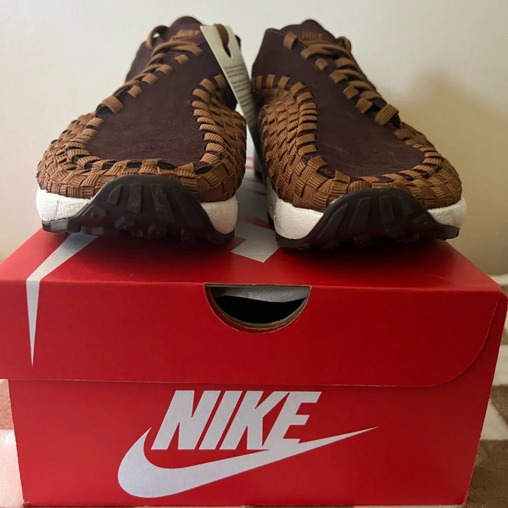 Nike Air Footscape Woven Sneakers Brown FB1959-200 Women’s Size 7.5 BNIB - Picture 7 of 14